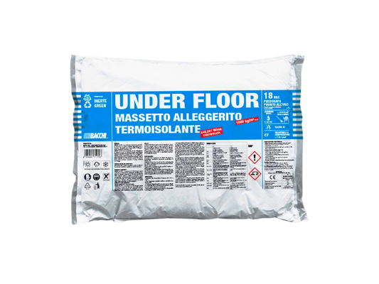 Premiscelati bacchi under floor massetto alleggerito termoisolante