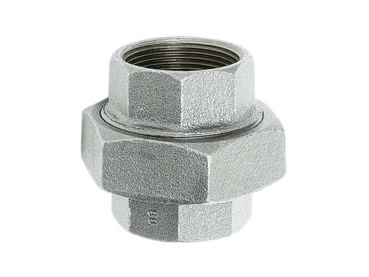 bocchettone zincato filetto femmina/femmina