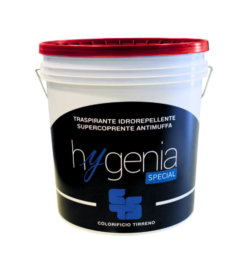 Hygenia Extra - Pittura Igienizzante Antimuffa per Interni - Colorificio Tirreno