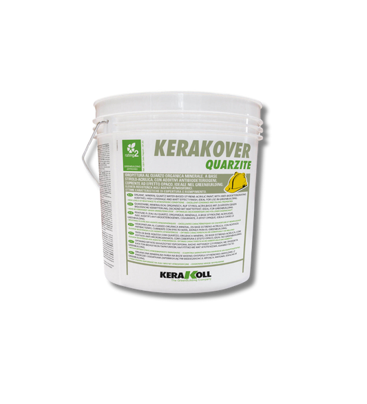 Pitture (esterno) kerakoll kerakover eco quarzite (secchio lt.14)