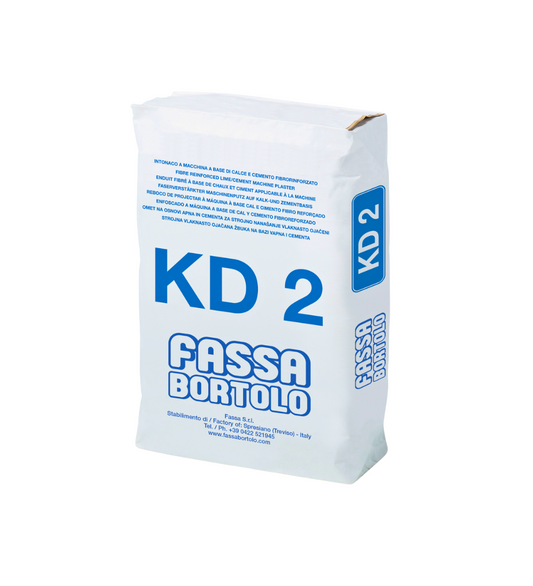 Premiscelati kd2 intonaco di fondo fibrorinforzato