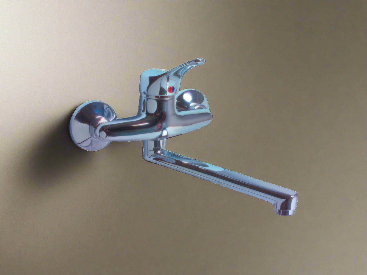 rubinetteria midi miscelatore lavello da parete