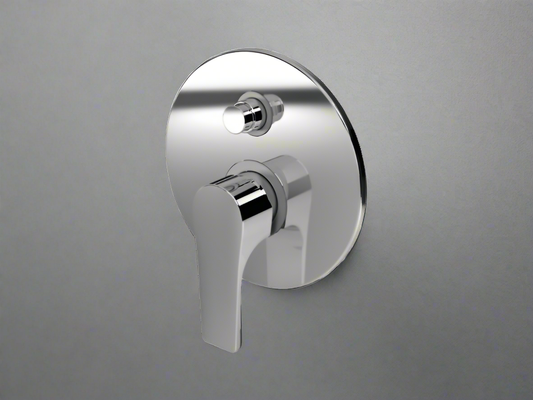 rubinetteria slim miscelatore doccia da incasso con deviatore