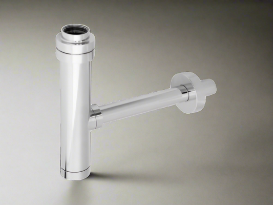 rubinetteria sifone a bottiglia cromato minim-all 1.1/4